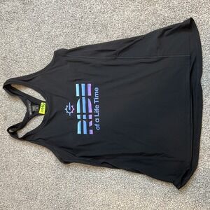 Athleta Tank Top Womens XS Ride of a Life Time Racerback Athletic‎ Gym Shirt